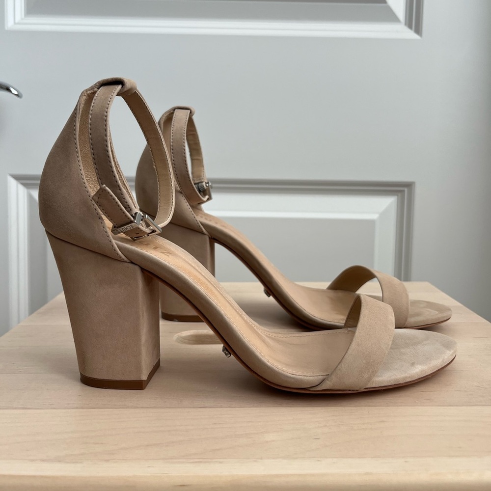Schutz Suede Sandals - size 9